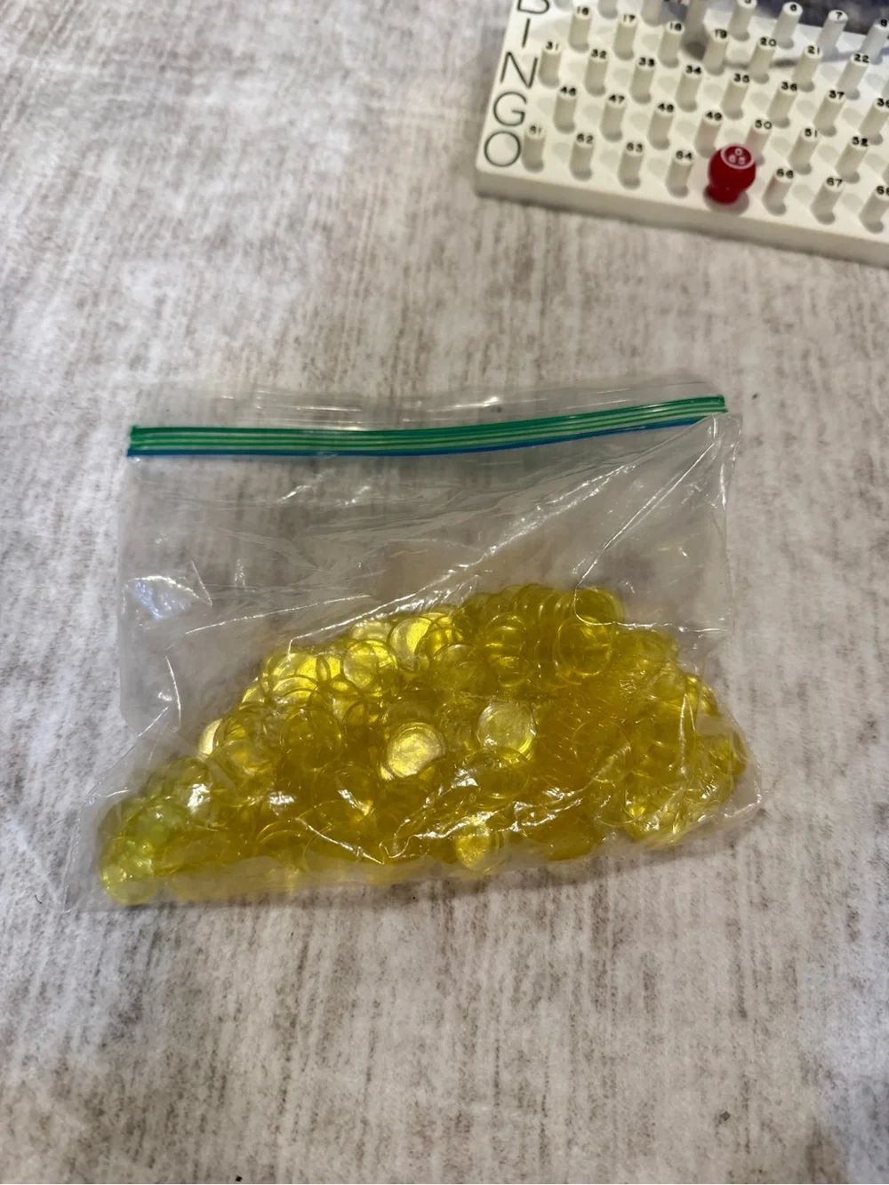 Deluxe Bingo Game - Yellow